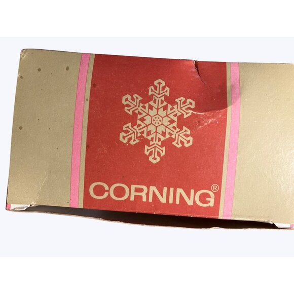 Corning Glass Works Christmas Decor Set Of 6 Vintage Ornaments - Picture 12 of 12